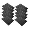 SHOWERORO 10 Sheets Stamp Collecting Album PVC Double-Sided Stamp Storage Pages for Collectors Coin and Currency Inserts view 1