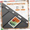SHOWERORO 10 Sheets Stamp Collecting Album PVC Double-Sided Stamp Storage Pages for Collectors Coin and Currency Inserts view 4