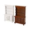 1/12 Furniture Miniature Wooden Cabinet Cupboard Bookcase w/Drawers Dollhouse view 1