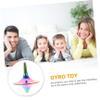 KONTONTY Gyro Game for Wear Resistant Copper Pressure Relief Fun Decompression Bright Color Design for Engaging Playtime for Adults view 3