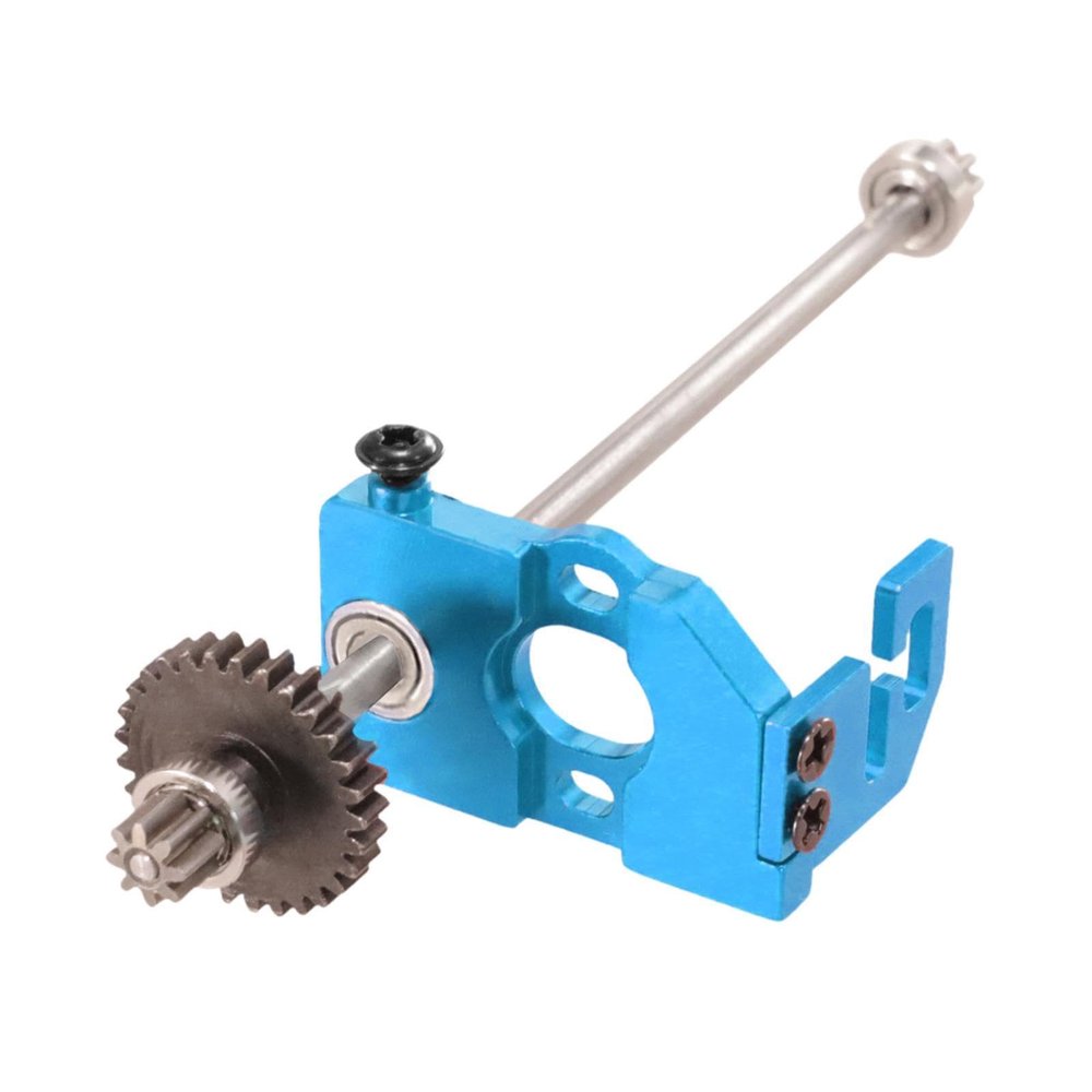 kowaku RC Car Motor Mount Motor Gear 1:28 Spare Parts Upgrade Accessories Mount Base Central Drive Shaft for 284131 284010 284161, Blue