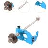 kowaku RC Car Motor Mount Motor Gear 1:28 Spare Parts Upgrade Accessories Mount Base Central Drive Shaft for 284131 284010 284161, Blue view 2