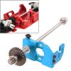 kowaku RC Car Motor Mount Motor Gear 1:28 Spare Parts Upgrade Accessories Mount Base Central Drive Shaft for 284131 284010 284161, Blue view 3