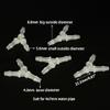 Gracilaria 5PCS RC Boat Water Cooling Nozzle 3 Way Water Cooling Nipple Faucet for RC Boat DIY Model Ship Water-Cooled Parts (5.6mm Small Outside Diameter) view 3