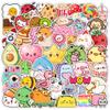 100PCS Cute Stickers Waterproof, Vinyl  Kawaii Water Bottle Sticker Pack - Cute Decals, Party Favors Decorations view 1