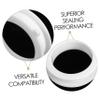 BESTOYARD 50pcs Plastic Pulley Wheel for Rope Replacement Plastic Gear for Robot Motor Educational Projects view 3