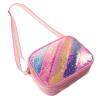 Beavorty Sequin Kids Purse: Little Girls Toddler Handbag Cute Crossbody Bag Princess Satchel Tote Adjustable Strap For Travel Mermaid Birthday Party Favor Shopping view 1