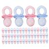 200pcs Mini Pacifiers: Baby Shower Party Acrylic Table Scatter Decorations Gender Reveal Supplies Cute Pacifiers Baby Shower Favors for Boys Girls view 1