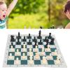 Chess Set, Portable Chess Game International Standard Game Set International Foldable Board Kit for Adults Indoor Outdoor view 2