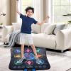 Alomejor Kids Dance Mat,Electronic Dance Pad Light up Dancing pad with Multilevel Challenge Suitable for Home and School Use view 3