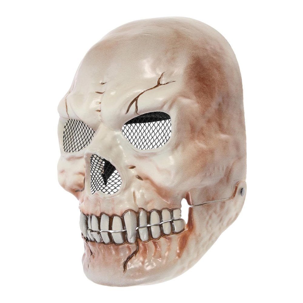 Abaodam Halloween Skull Mask for Cosplay Party Props Realistic Design for Masquerade and Costume Events Easy to Wear and Remove for Halloween Celebrations