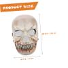 Abaodam Halloween Skull Mask for Cosplay Party Props Realistic Design for Masquerade and Costume Events Easy to Wear and Remove for Halloween Celebrations view 2