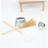 COSMEVIVI 1 Set Dollhouse Miniature Cleaning Kit with Mini Mop Dustpan and Broom Realistic and Tools for Mini House Decoration for Creative Play and Collectors view 4