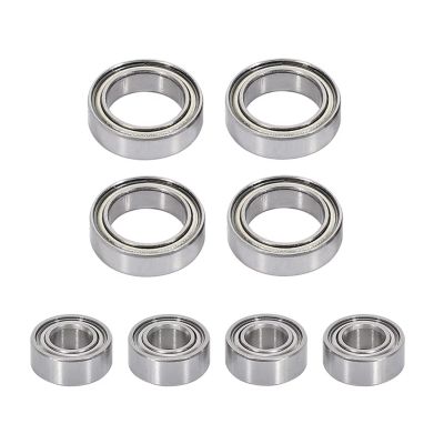 RC Spare Part Compatible with SG1603 for SG1604 for UDIRC UD1601 UD1602 UD1603 UD1604 1/16 RC Car Spare Parts Accessories 8Pcs Ball Bearing Set