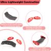HOPLEX RC Rear Wing Carbon Fiber RC Tail Wing for Losi 1/24 Micro-B 2WD Buggy RC Car Upgrade Parts (Red) view 2