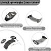 HOPLEX Carbon Fiber RC Tail Wing RC Rear Wing for Losi 1/24 Micro-B 2WD Buggy RC Car Upgrade Parts(Black) view 3