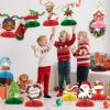 12 Pcs Christmas Party Decorations, Christmas Happy Birthday Decorations, Santa Claus Christmas Tree Table Honeycomb Centerpieces Decor Table for Party Supplies for Women Men Baby Shower Boys Girls view 4