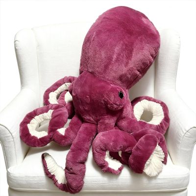 AIRROAD Giant Stuffed Animal Octopus (Red) 36 Inches Long,Super Soft Touch, Release The Pressure of Work and Life, for Kids and Adults.
