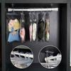 10 Pack Clear Doll Clothes Storage Bags with Hanging Rod & Hooks, Compatible with Labubu Clothes - PVC Transparent Organizer Set for Dolls, Space-Saving Wardrobe System view 3