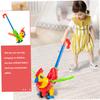 HOOTNEE Rooster Design Waddling Walker Boy Girl Pulling Toy Push and Pull Walker view 3