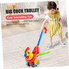 HOOTNEE Rooster Design Waddling Walker Boy Girl Pulling Toy Push and Pull Walker view 4