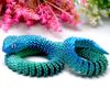 3D Printed snake Model,Flexible Realistic Articulated Animal Fidget Toys,Mystery Figurines Gifts for Easter,Executive Desk Funny Dcor and Festival Collectible,Easter Basket Stuffers (GB-qingshe) view 2