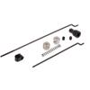02174 02056 Metal Brake Lever Throttle Pull Pod Sets 02031 Engine Gasket 02059 Exhaust Pipe Holder for 1/10 HSP RC Model Car(02174) view 1