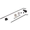 02174 02056 Metal Brake Lever Throttle Pull Pod Sets 02031 Engine Gasket 02059 Exhaust Pipe Holder for 1/10 HSP RC Model Car(02174) view 4