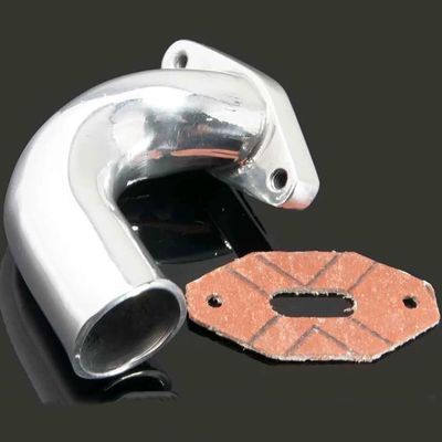 1set Aluminum Exhaust Manifold Joint for 1:10 Nitro Engine Car Vehicle Exhaust Manifold 02031