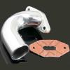 1set Aluminum Exhaust Manifold Joint for 1:10 Nitro Engine Car Vehicle Exhaust Manifold 02031 view 1
