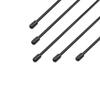 5PCS RC Toy Universal Plastic Antenna Pipe Tube Sleeve with Cap for RC Boat Ship Car Truck DIY Model Toy Building Parts (Black, 320mm Length) view 1