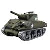 rcxperts 1:16 RC Tank, Sherman M4A3 US Army Tank, 2.4Ghz RTR RC Military Model That Shoots BBS and Water Bombs, Military Toys with Smoke, Lights, Sound, and Recoil for Adults - Pro Edition view 3