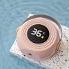 2025 Baby Bath Thermometer - Floating Bath Tub Water Temperature Thermometer with Safety Sensor Fast-Reading BPA-Free - Perfect for Infants Girls Boys Toddlers Newborns (Pink Sound System) view 4