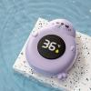 2025 Baby Bath Thermometer - Floating Bath Tub Water Temperature Thermometer with Safety Sensor Fast-Reading BPA-Free - Perfect for Infants Girls Boys Toddlers Newborns (Purple Seal) view 4