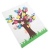 Hoement 1Set DIY Story Tree Felt Board Decor for Preschool Wall Decorations with Flower and Butterfly Interactive Storytelling Props for Classroom and Nursery view 1