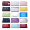 Full Set Housing Shell Case with Button Kit Plastic Screen Cover Screw Rubber Feet Cover for DS Lite NDSL Console (Purple) view 1