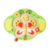 KiBcsLic Kids Wooden Balance Board Core Training Toy Sensory Wobble Board for Gym Fitness Home, Butterfly view 1