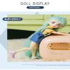 1/6 bjd Doll,Painted,30cm, with Interchangeable Eyes, Girl Doll, for a Girl (Brown) view 2