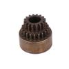 1pc 02107 16T & 16-21T & 14T Clutch Bell Gear for 1/10 or 1/8 Nitro Engine RC Monster Truck Car Parts HSP 94188/94108(14T) view 4