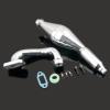 1set Aluminum Alloy Side Exhaust Pipe Fit for 1/5 RC Car HSP Baja SS FG 15003 view 1