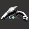 1set Aluminum Alloy Side Exhaust Pipe Fit for 1/5 RC Car HSP Baja SS FG 15003 view 2