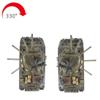 rcxperts 1:16 Sherman M4A3 US Army Tank, 2.4Ghz RTR RC Military Model That Shoots BBS and Water Bombs, Military Toys with Smoke, Lights, Sound, and Recoil for Adults - Metal Upgraded Edition view 4
