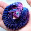 3D Printed snake Model,Flexible Realistic Articulated Animal Fidget Toys,Mystery Figurines Gifts for Easter,Executive Desk Funny Dcor and Festival Collectible,Easter Basket Stuffers (RB-qingshe) view 3