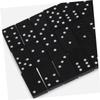 BRIGHTFUFU 4Sets Interactive Domino Premium Domino Blocks for Family Fun Table Game for Adults Elegant Storage Box with Sliding Tray view 3