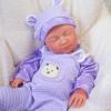 20in Full Silicone Reborn Baby Dolls Hand Painted Lifelike Weighted Doll Realistic Soft Newborn Girl Babies Silicone Full Body Not Vinyl for Ages 3+ view 1