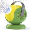 Bubble Machine, Automatic Bubbles Blower, 360 Rotation, 75 Adjustment, LED Light, with Handle - Bubble Toys for Kids, Toddlers - Gifts for Boys, Halloween, Outdoor, Birthday, Party Use view 1