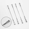 8PCS RC Airplane Metal Clip Push Rod Coupler with Pushrod Connecting Rod for RC Airplane Helicopter Aircraft Boat DIY Model Plane Connection Accessories (M2 Clevis,M2x100mm Pushrod) view 2