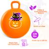 ZOOJOY Hopper Ball for Kids Aged 3-8, 18In Bouncy Balls with Handle, Orange Inflatable Hoppity Hop Ball, Indoor Outdoor Active Jumping Hopping Toys for Boys Girls view 4