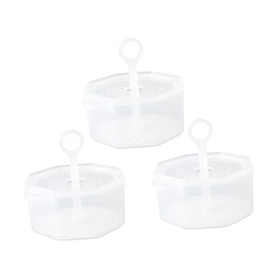 3pcs Transparent Facial Cleaning Bubbling Tool Portable Bubble Cup for Easy Foaming Durable Skin Care Dispenser for Home Use and Decoration