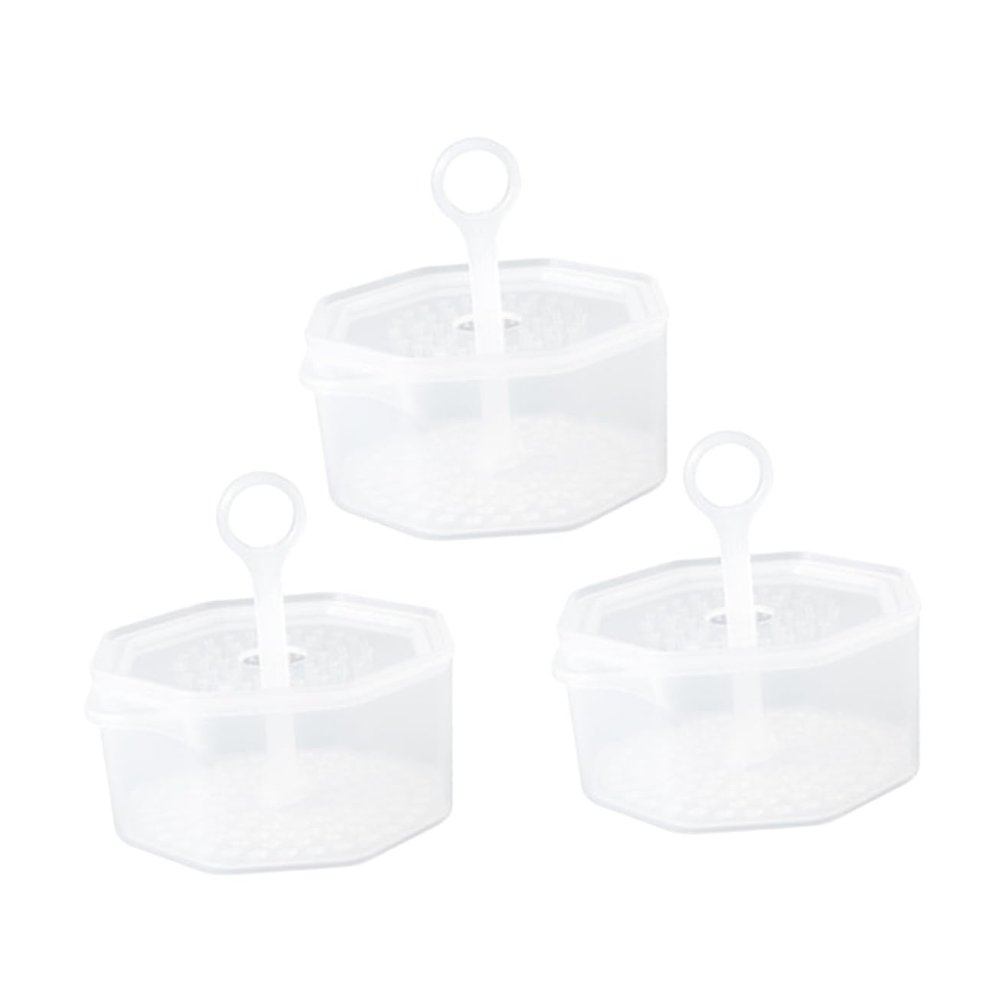 3pcs Transparent Facial Cleaning Bubbling Tool Portable Bubble Cup for Easy Foaming Durable Skin Care Dispenser for Home Use and Decoration